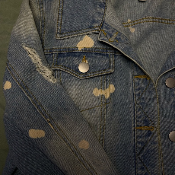Light Wash Jean Jacket - Picture 2 of 5